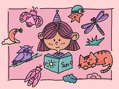 a girl 插图