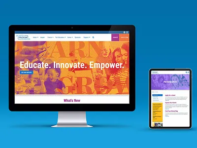 AEF Website web design