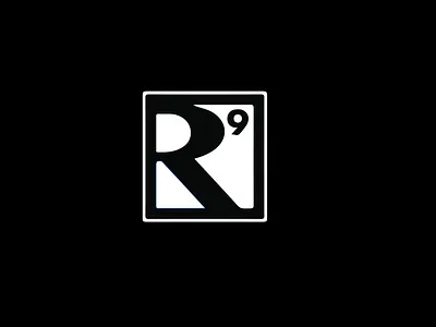 Rebel 9 icon icon logo minimalist simple