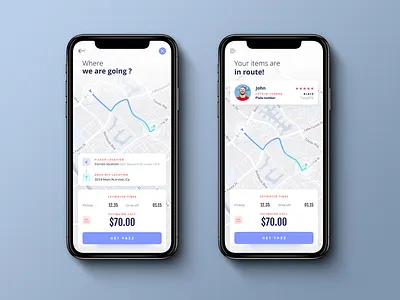 02 Yazzapp Mockup app branding busines delivery app design flat minimal mobile ui ux web website