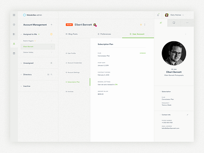 Fotoskribe Admin · Account Management admin admin dashboard admin design admin panel app branding cms design flat ui ui ux user experience user experience design user inteface user interface user interface design ux ux design web web application
