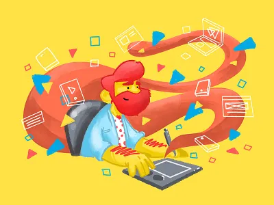 "WANTED_Designer" digital experience hike one hikeone illustration interactiondesign productdesign productdesigner ui ux designer vacancy visual visualdesign