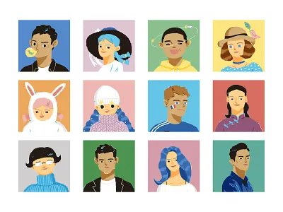 Portraits for GQ Magazine gq illustration lifestyle magazine portraits shanghai