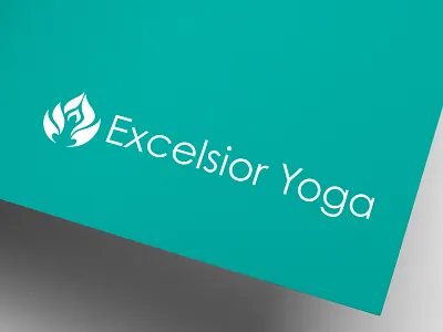 Flat Yoga logo adobe adobeillustator adobephotoshop branding creative design flat graphic design gray icon illustration logo logodesign luxury brand minimal minimal art minimalist negative space simple yoga yoga logo