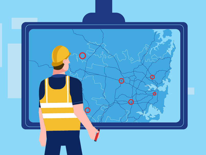 Happy Car Riders animation berg car character design jam loop man motion motionstory traffic