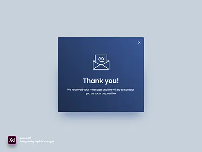 Conformation Lightbox - Adobe XD adobe xd animation app branding conformation design envato flat icon illustration lightbox logo themeforest type typography ui unbounce ux vector web