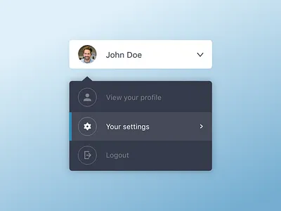 Daily UI #27 - Dropdown daily ui ui ui design ux website design
