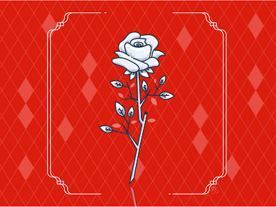 White Roses art charli colors design digital 2d digitalillustration flower illustration illustration art illustrator illustrator cc mixtape red sing in singer spring vector xcx
