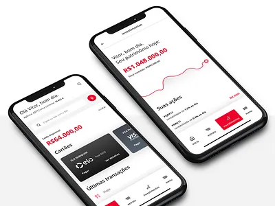 Challenge 03/12 - UI Design app bank bradesco challenge concept desktop fintech investiment landing page product design ui uichallenge12 user interface ux