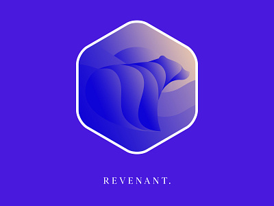 replicando animal colourful design gradient icon illustration vector