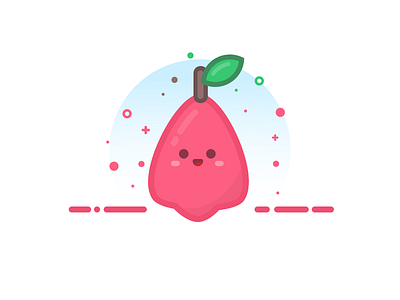 Water Apple fruit fruit illustration