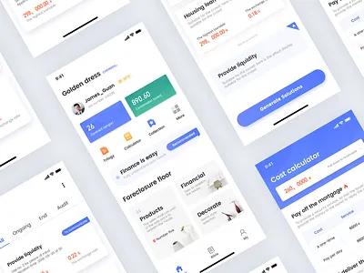 Financial Adviser app app design icon ui web ios guide design finance app icon ui