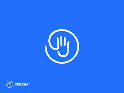Unused Join.Chat Logo branding icon illustration interaction design logo logo design mobile design typography ui uiux ux vector web design
