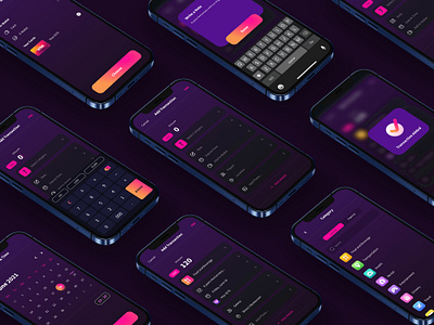 Crypto Mobile App UI Design app design arafatalam bitcoin app crypto app digital wallet finance app fintech app ui ui design template ui kit ui ux user interface wireframe