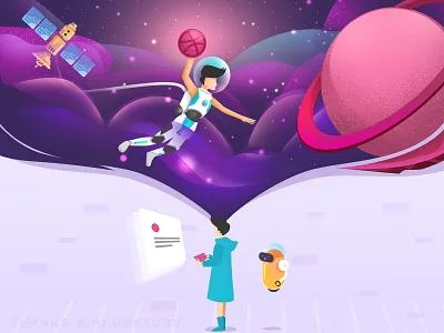 Hi Dribbble! debut shot design dribbble debut first design flat illustration logo ui ux vector website