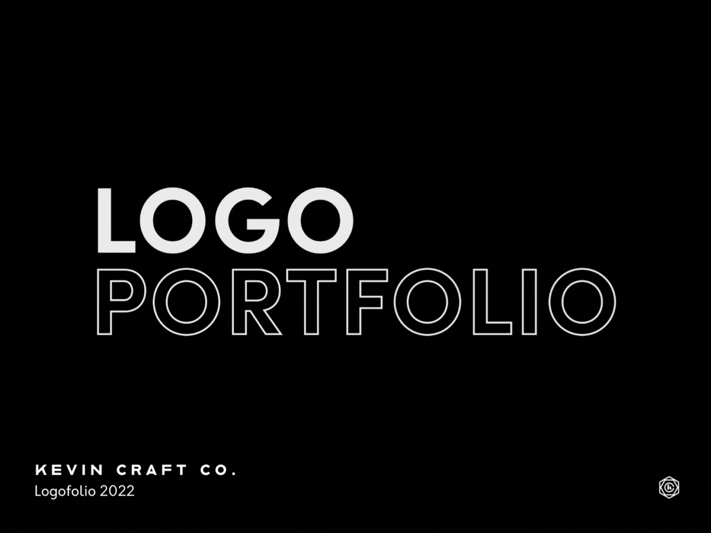 Logofolio 2022 black brand brand identity branding design geometric graphic design icon identity logo logo design logofolio logos logotype mark portfolio type typography typography logo vector