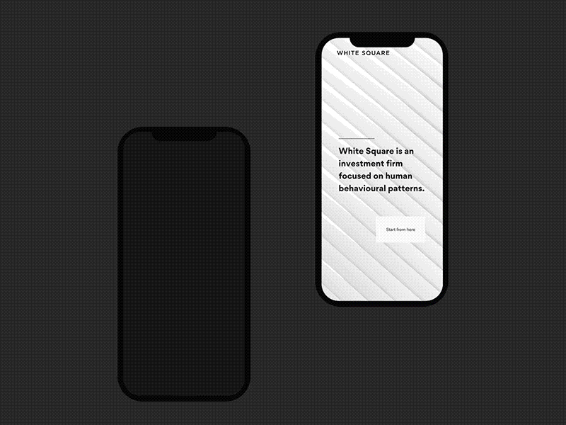 White Square design grid inspiration layout minimal minimal app design mobile ux ux ui web web design website white white and black