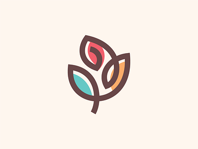 Mawaro art branding flower geometric geometric art illustration logo logotype plant rose rose logo vector