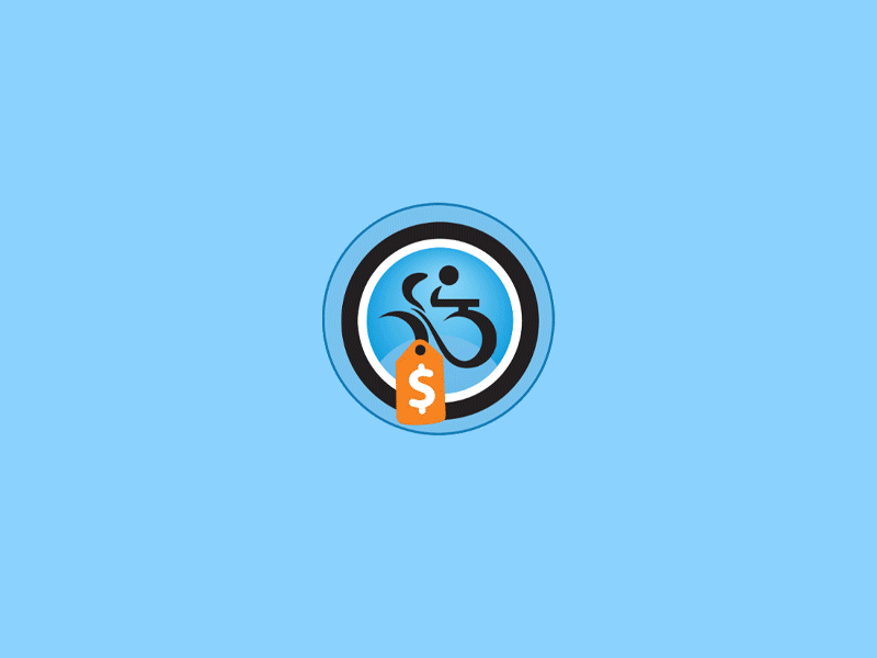 logo bicyclebluebook animation animation design illustrator logo photoshop