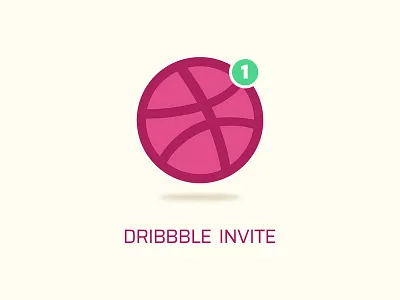 Dribble Invite design dribbble dribbbleinvite freelance designer freelancer graphic design