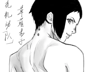 Anime0014 攻壳机动队 草薙素子