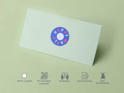 Artpaperinfo branding design stickers