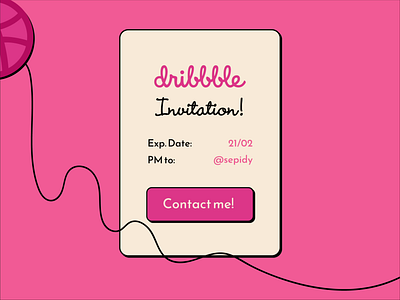 Dribbble Invitation Giveaway 2022 2023 animation brutalism brutalist design draft dribbble dribbble invitation dribbble invitation giveaway dribbble invite giveaway invitation invite invite a friend neobrutalism player trend ui ux