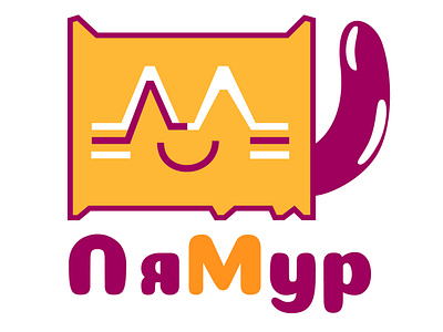 Logo for "LaMyr" decor studio 2d cartoon art design logo vector