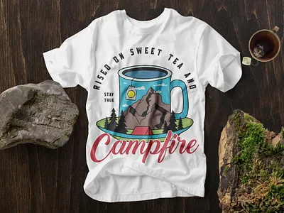 Mountain Mug Logo Badge adventure badge badgedesign camping designspiration handmade logo mountain mug tea logo tent tshirtdesign vintage