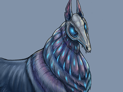 Infernal Groenendael character character desing dog fantasy illustration inferno wolf
