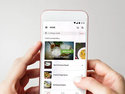 Mockup 2 app ios mobile screen ui