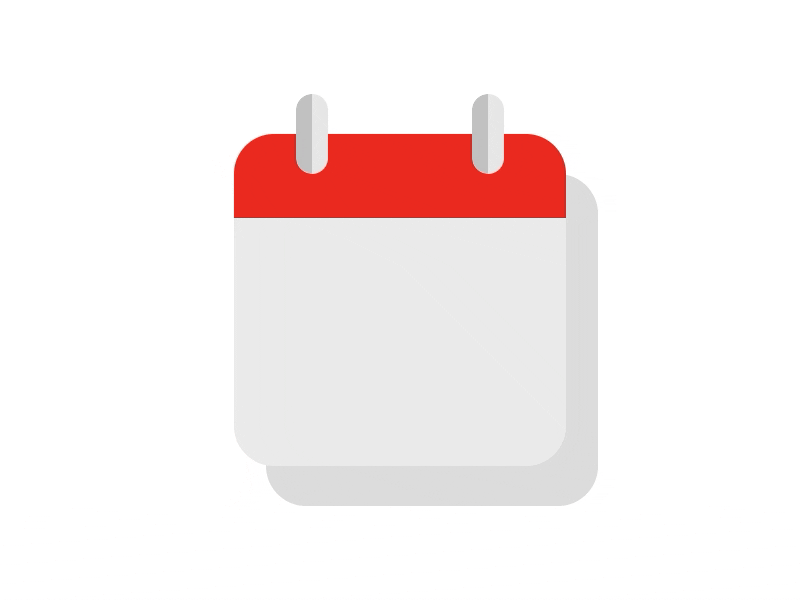 My first animation! animation calendar flinto gif