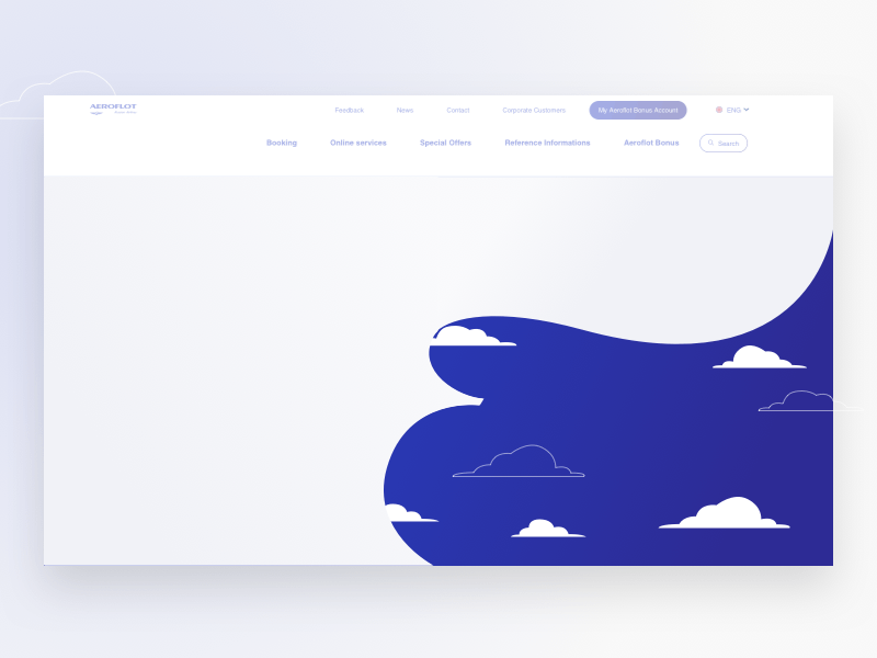 Airlines website redesign air airlines animation app booking design illustration intro plane redesign search travel trip ui ux vector web design webapp