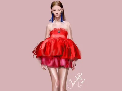 Kane 2019 fashion illustration girl