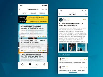 Star entertainment media - APP2 ui 应用 查询 流 设计
