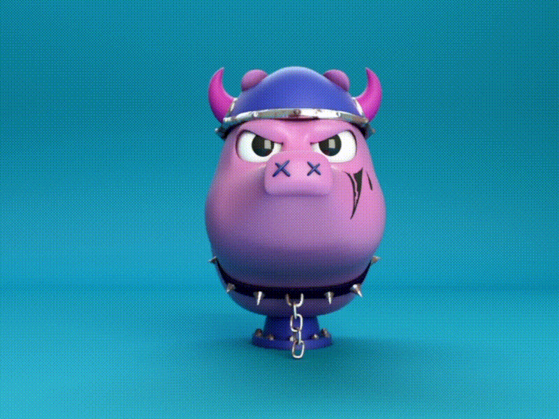 Pig RODEO 3d 3d animation 3dsmax animation animation design charactedesign character character animation character art character concept character creation cinema 4d design illustration inspiration motion animation motion design render rodeo vray