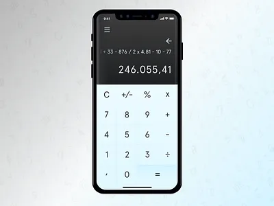 Daily UI #004 Calculator 004 calculator challenge daily dailyui design revondesign ui