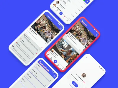 Mobile social network comments design devbridge lithuania mobile mobile app mobile app design mockup reservation stream team ui ux ux design