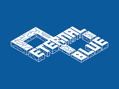 Eternal Blue cybersecurity illustration lettering ransomware tshirt vector