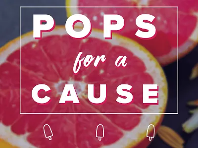 Alchemy Fundraiser Card flier fundraiser popsicles