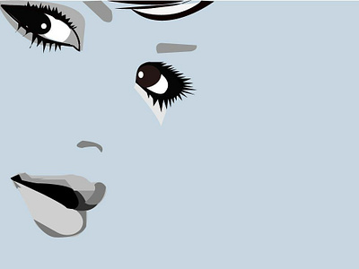 Girl Illustration android app design branding design flat icon illustration logo screen design typography vector