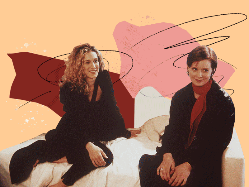 TV Shows Your Mom Wouldn't Let You Watch collage design editorial illustration