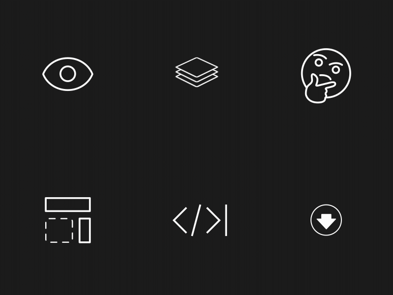 Icons animated 01 ae animation icon illustration mobile motion vector