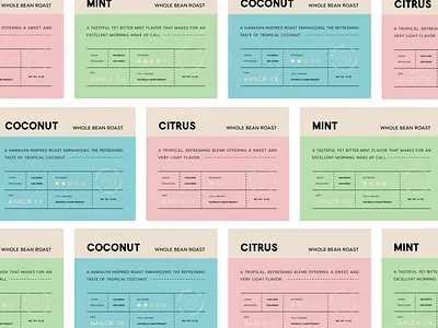 Coffee Labels brand brand identity branding coffee coffee labels coffee packaging labels logo minimal modern monoline packaging packaging design packaging mockup