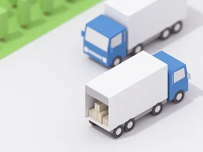 Truck 3d 3d render blender emilioriosdesigns graphicdesigner