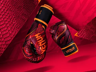 VENUM BOXING #01 art direction box boxing composition gloves photoshop set design visual