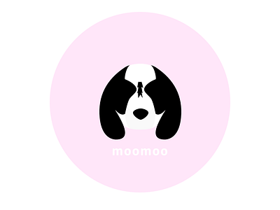 (7/100) Moomoo 100 day challenge design dog family illustration minimal pets puppy ui vector