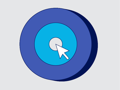 Search accurately accurate arrow branding design ediscovery illustration logo mousepad search search engine optimization target