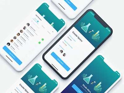 Edutech App adobe android clean debut edutech illustration interaction design ios minimal mockup modern school app sketch ui ux ux animation xd