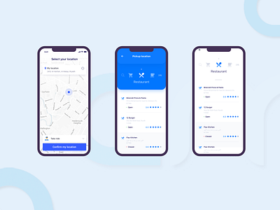 Delivery App app ui